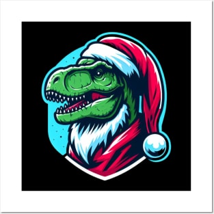 Dino Claus Posters and Art